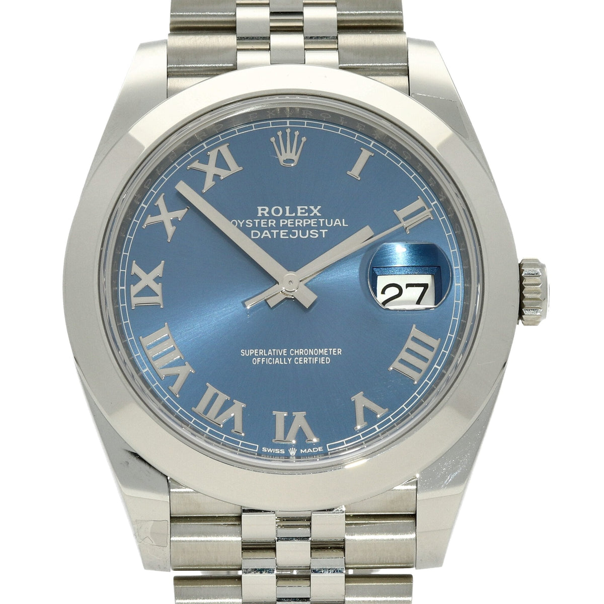 Datejust 41 126300 - Gents Watch - Blue Dial - 2020