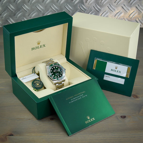 Submariner 116610LV - Green Dial - "Hulk" - 2020