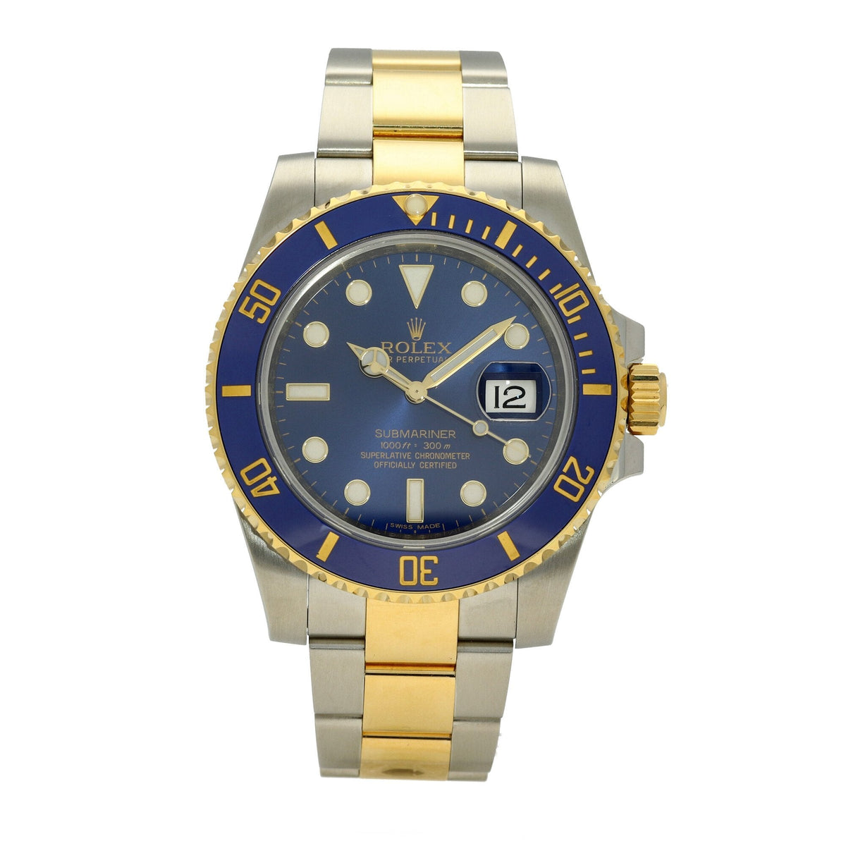 Submariner 116613LB - Blue Dial - 2016