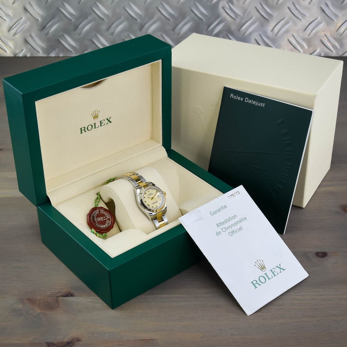 Datejust 179173 - Ladies Watch - Cream Dial - 2006
