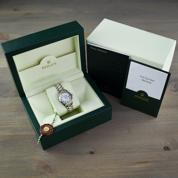 Datejust 179179 - White Gold Watch - Mother Of Pearl Dial -2007