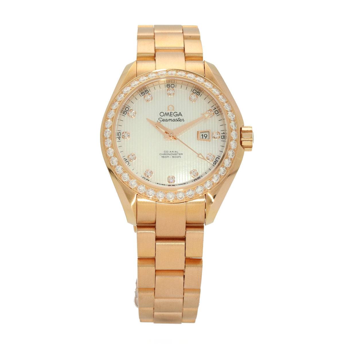 Aqua Terra 231.55.34.20.55.002 - Rose Gold - 2020 NOS