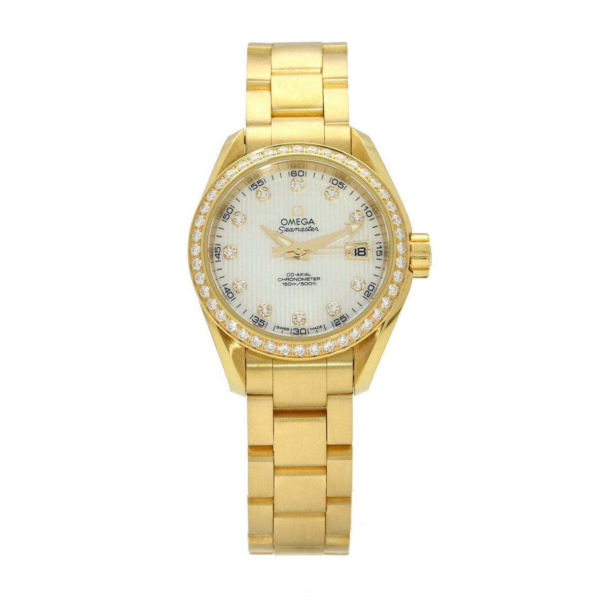 Aqua Terra 231.55.30.20.55.002 Gold Watch - NOS 2020
