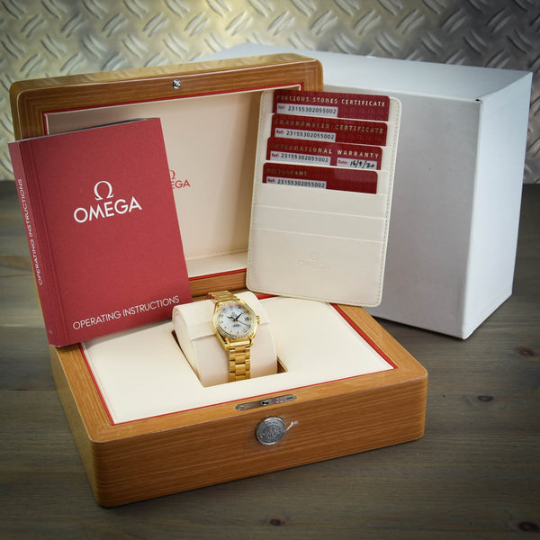 Aqua Terra 231.55.30.20.55.002 Gold Watch - NOS 2020