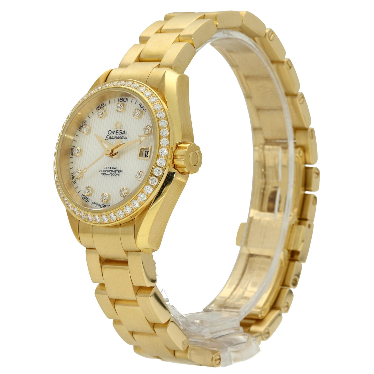Aqua Terra 231.55.30.20.55.002 Gold Watch - NOS 2020