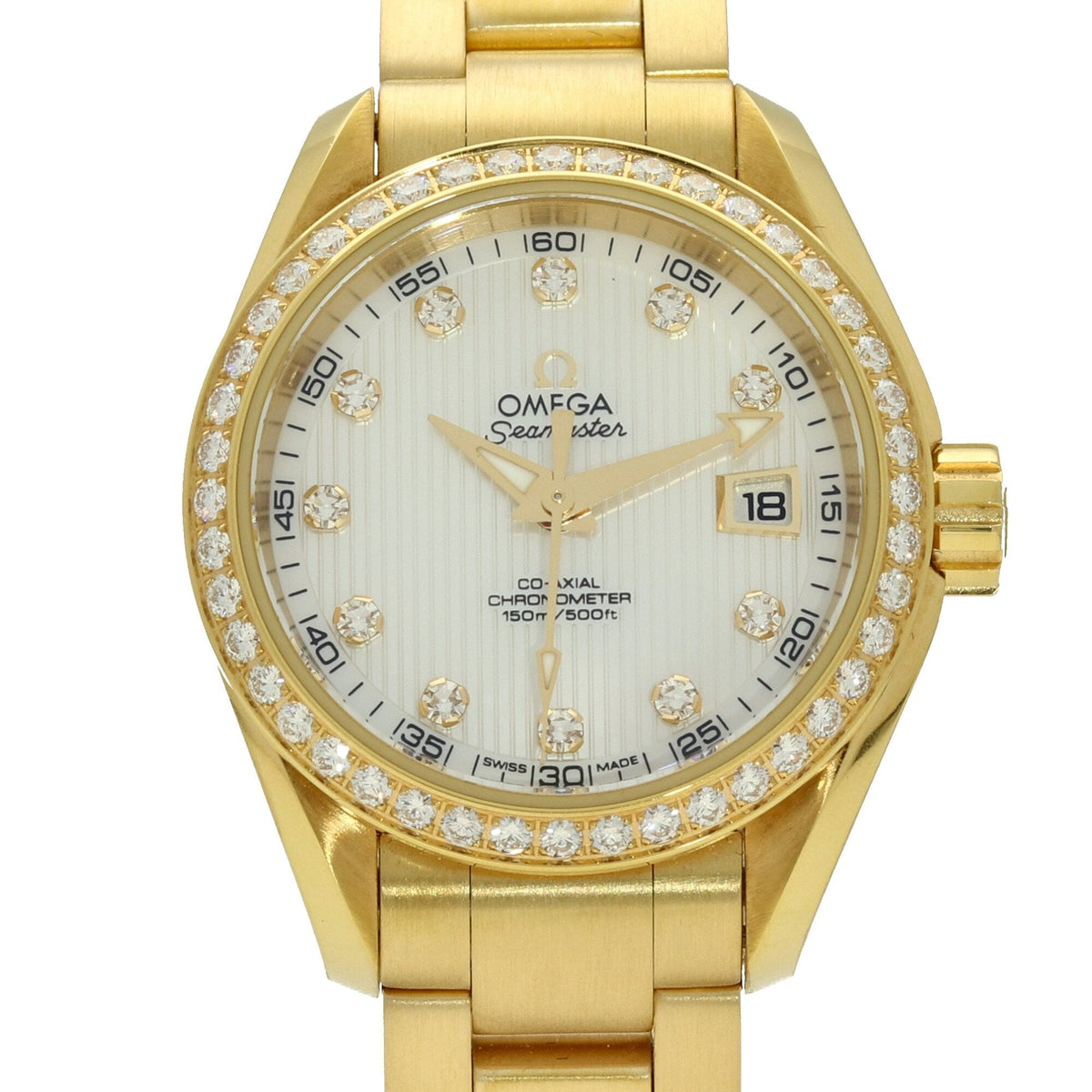 Aqua Terra 231.55.30.20.55.002 Gold Watch - NOS 2020