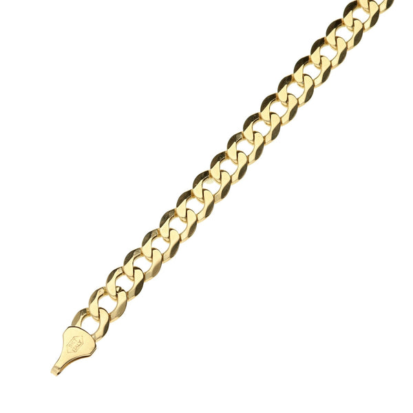 9ct Yellow Gold Curb Bracelet – 7.5g