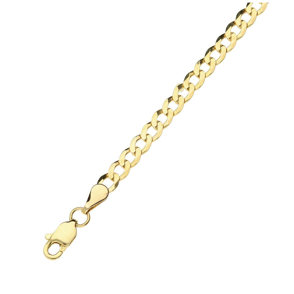 9ct Yellow Gold Curb Bracelet – 2.2g