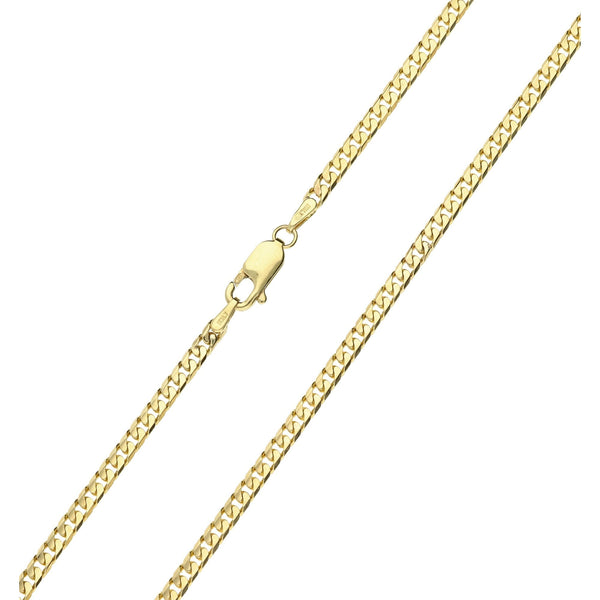 9ct Yellow Gold Curb Chain - 8.6g