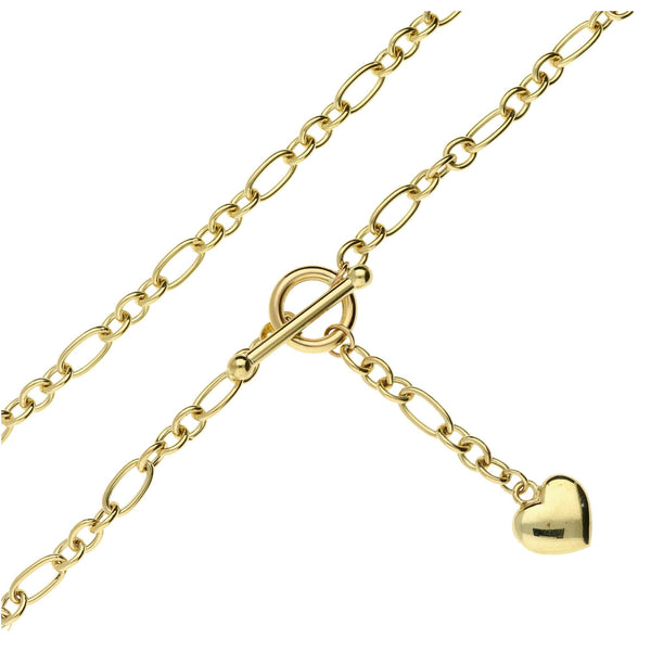 9ct Hollow Ladies T-Bar Chain 10.3g
