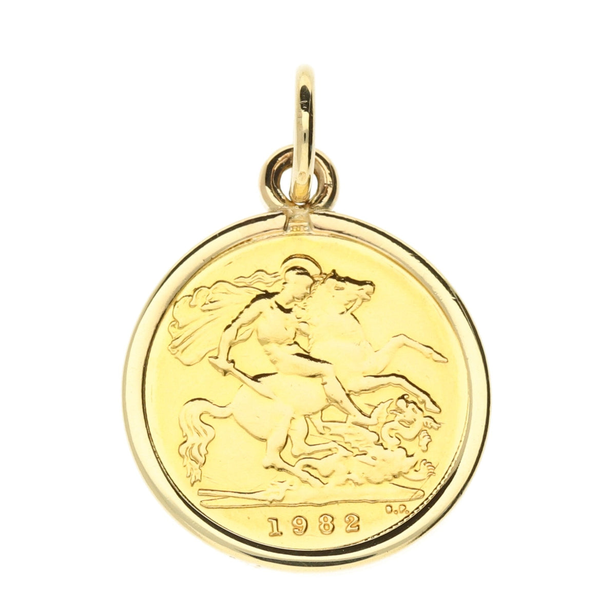 Half Sovereign Pendant 1982 - 5g