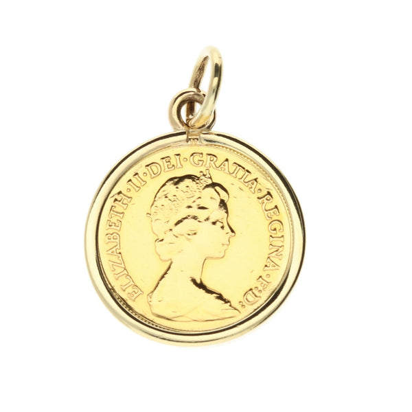 Half Sovereign Pendant 1982 - 5g