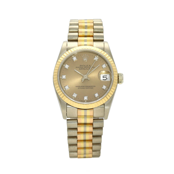 Datejust 68279 - 18ct Gold Tridor - 2006