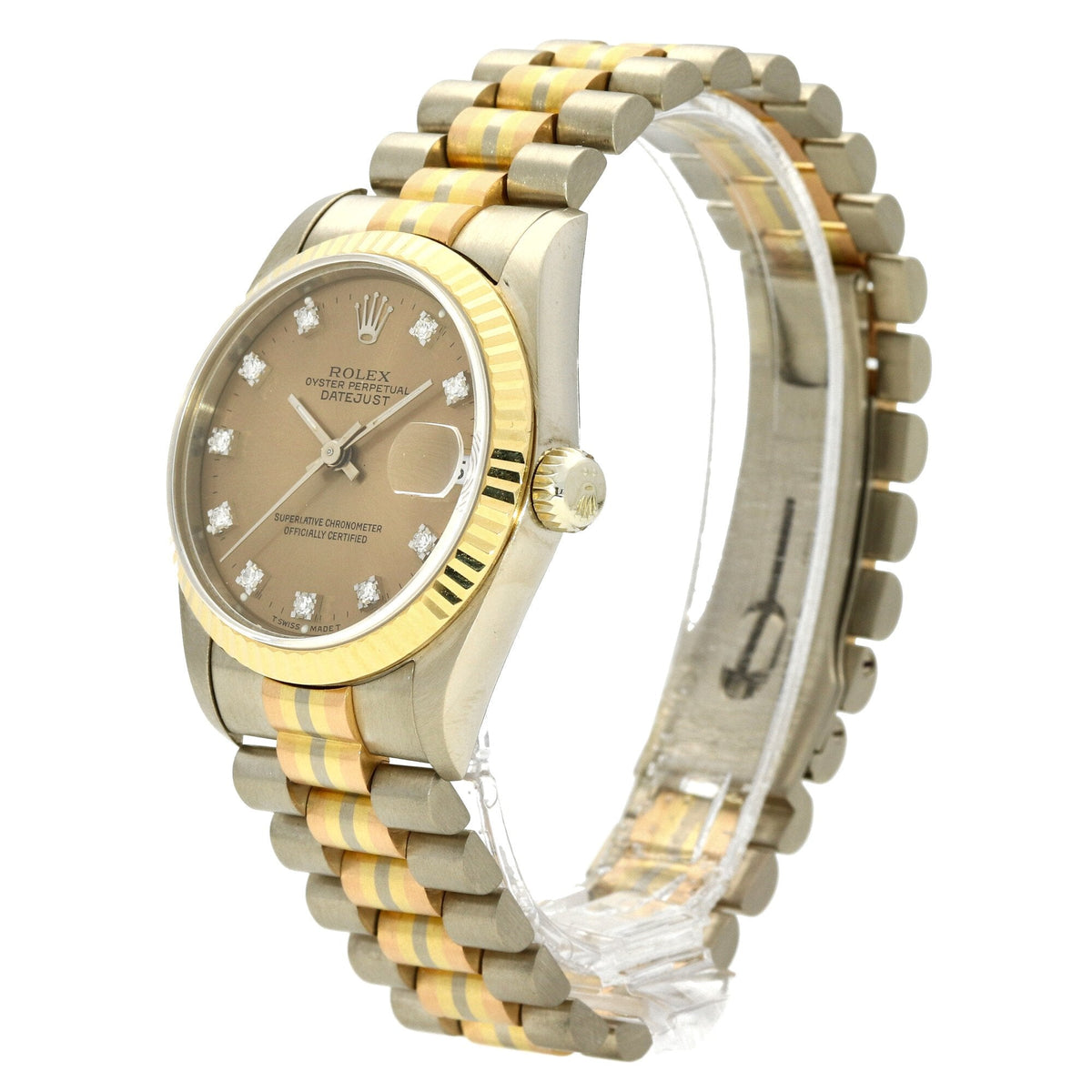 Datejust 68279 - 18ct Gold Tridor - 2006