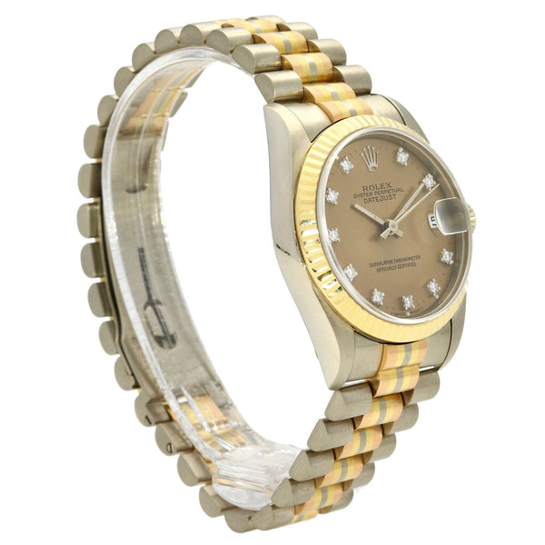 Datejust 68279 - 18ct Gold Tridor - 2006