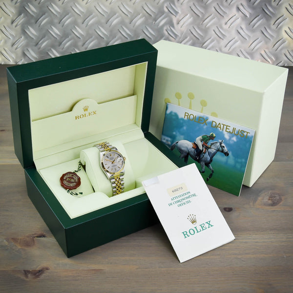 Datejust 68273 - Midsize Watch - Silver Dial - 1992