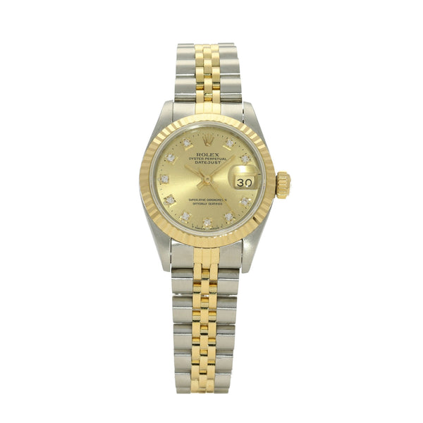 Datejust 69173 - Champagne Diamond Dial - 1988