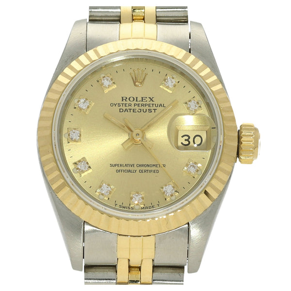 Datejust 69173 - Champagne Diamond Dial - 1988