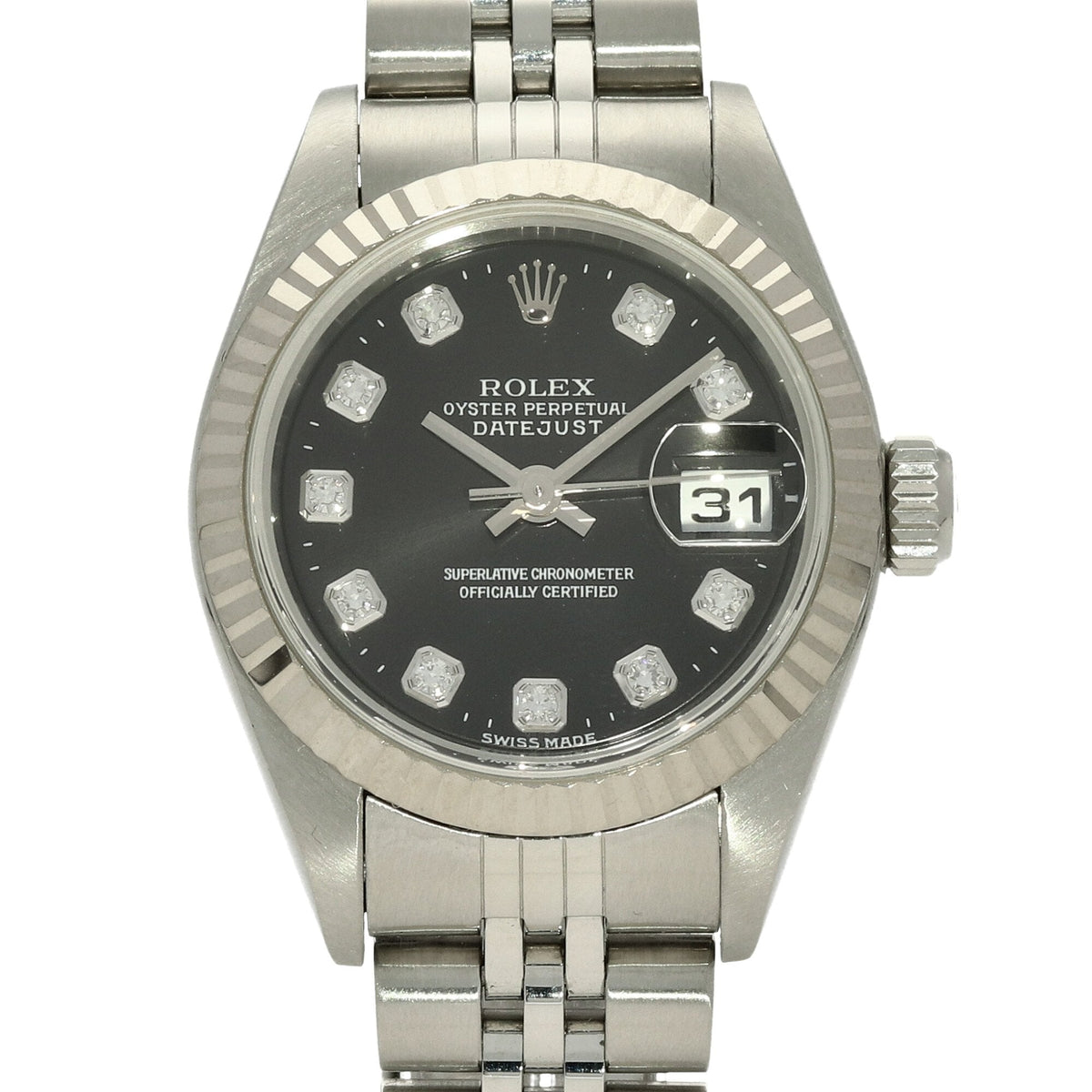 Datejust 79174 - Black Diamond Dial - 2001