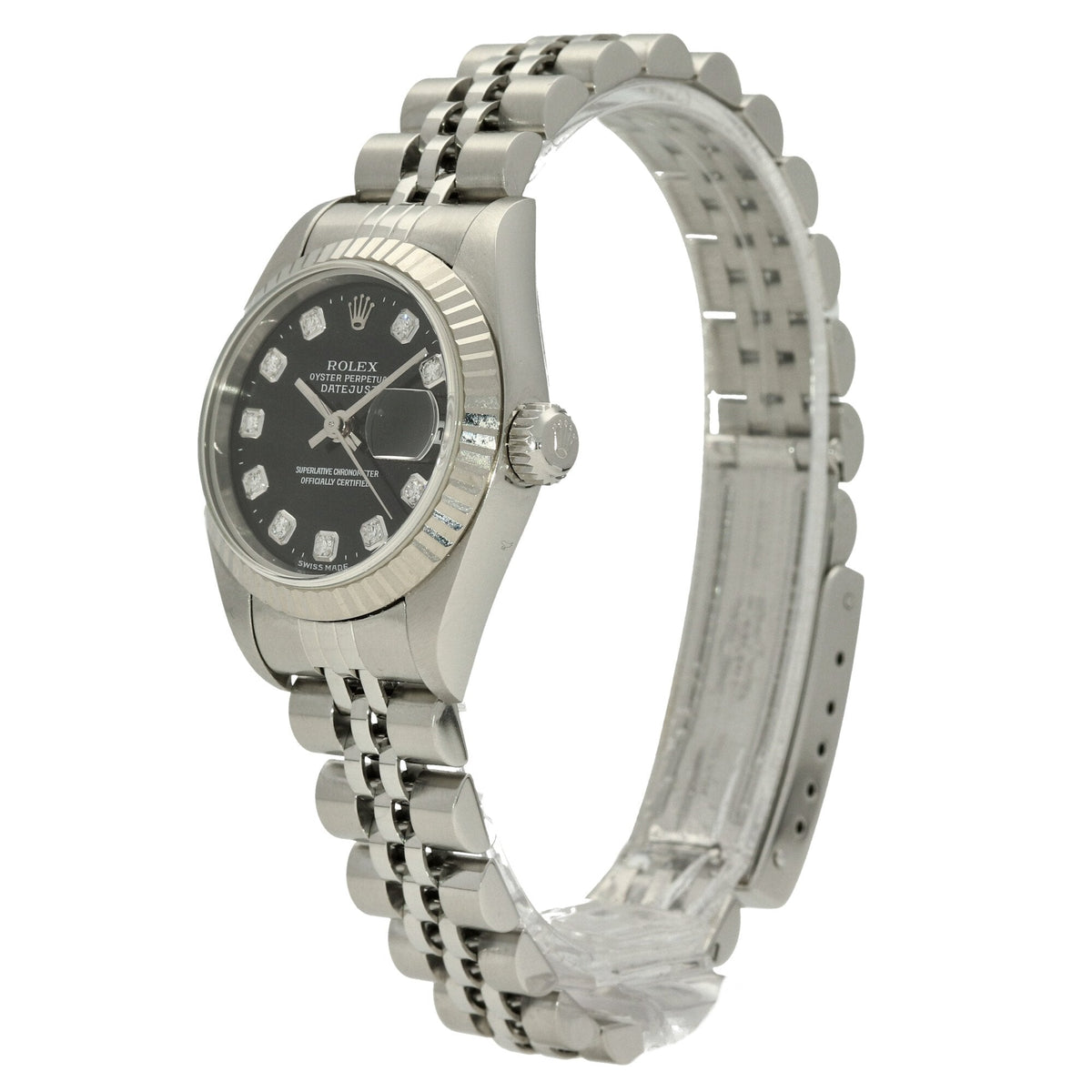 Datejust 79174 - Black Diamond Dial - 2001