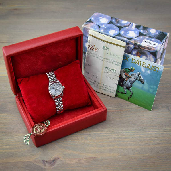 Datejust 69174 - Silver Diamond Dial - 1995