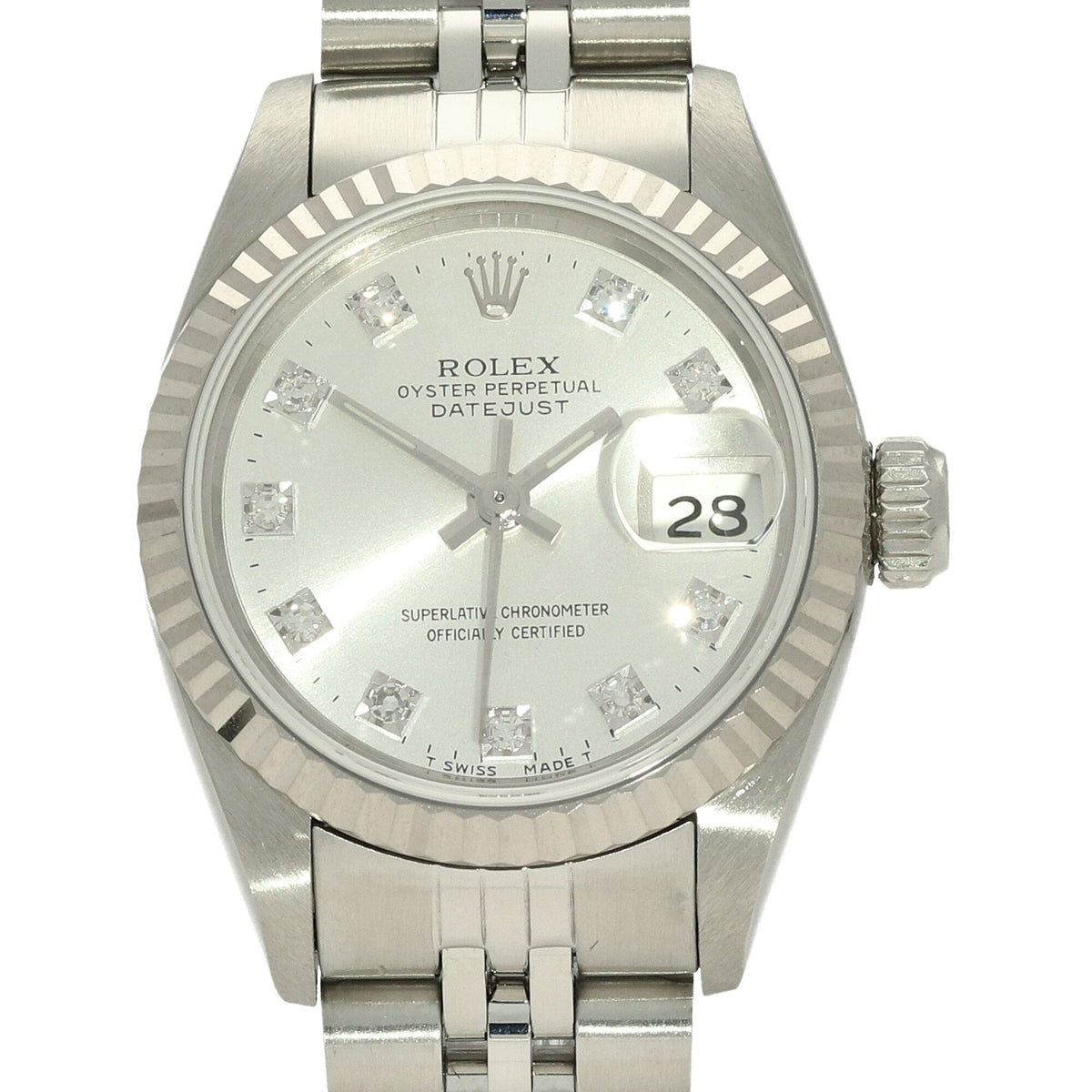 Datejust 69174 - Silver Diamond Dial - 1995