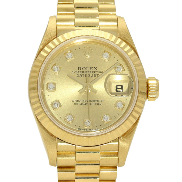 Datejust 69178 - 18ct Gold - Original Diamonds - 1995