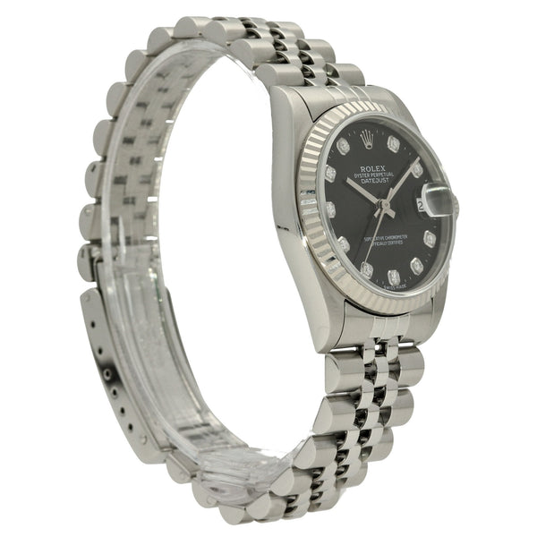 Datejust 68274 - Black Diamond Dot Dial - 1997