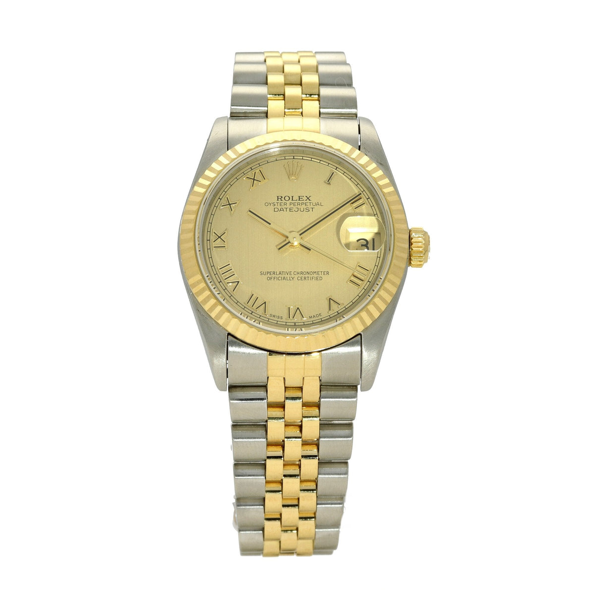 Datejust 68273 - Midsize Watch - Champagne Dial - 1999