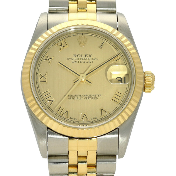 Datejust 68273 - Midsize Watch - Champagne Dial - 1999