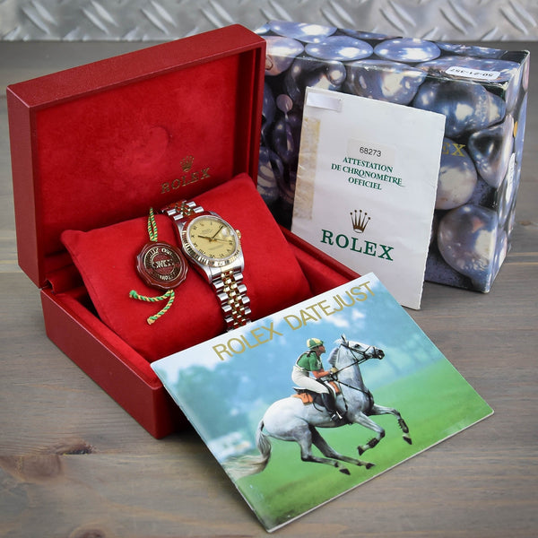 Datejust 68273 - Midsize Watch - Champagne Dial - 1999