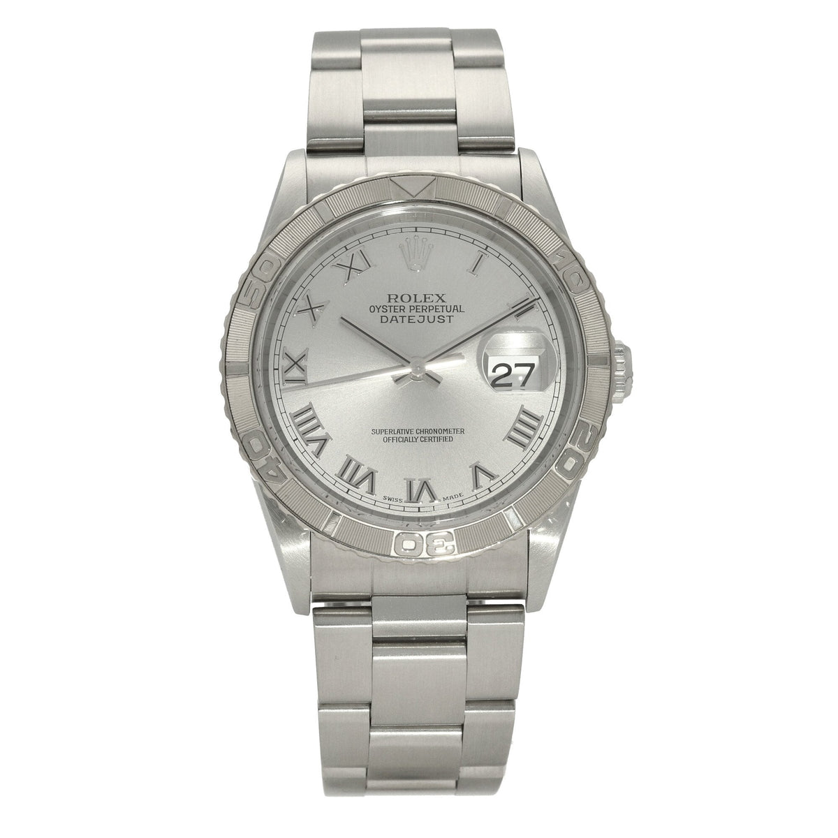 Datejust Turn-O-Graph 16264 - Gents Watch - Silver Dial - 2002