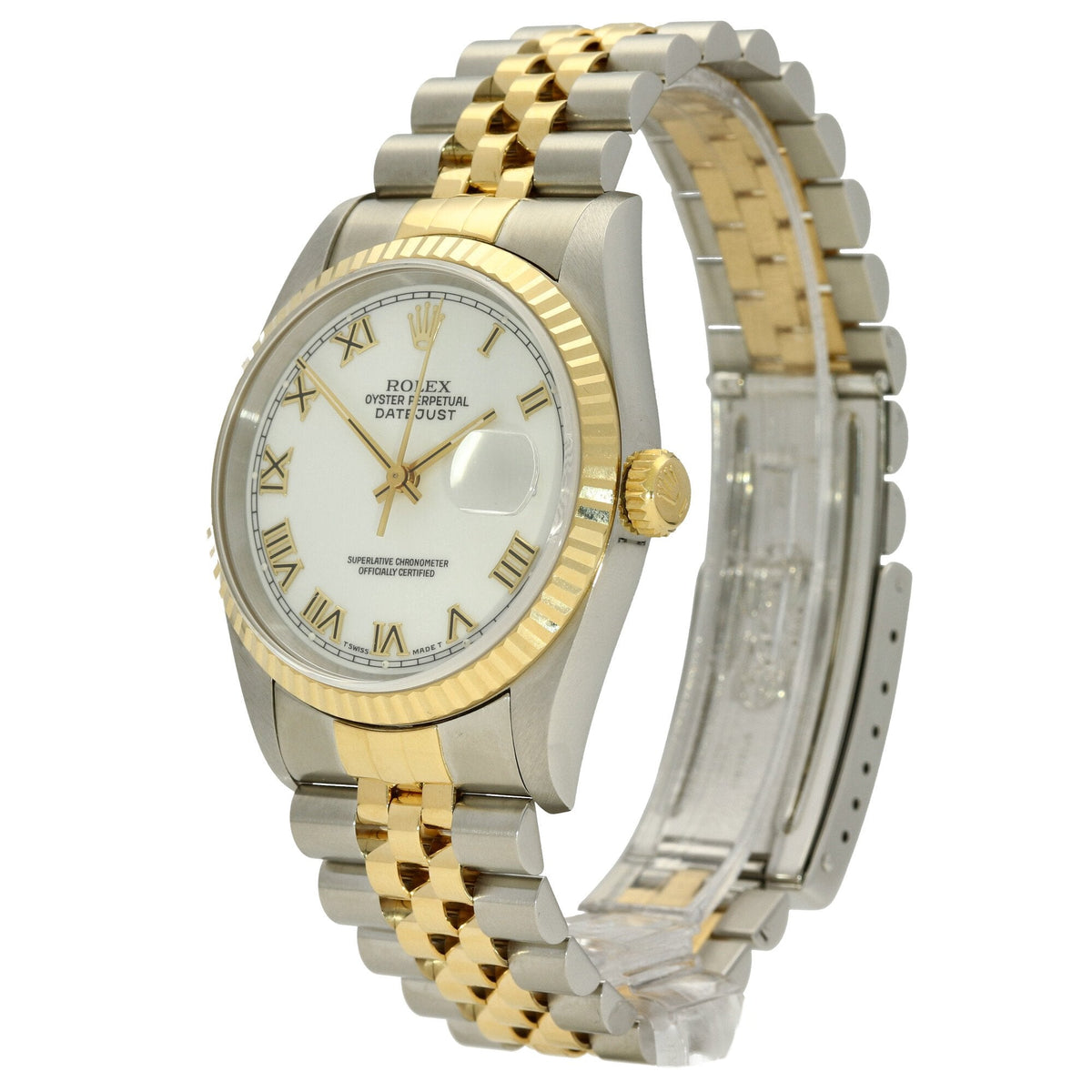 Datejust 16233 - Gents Watch - White Dial - 1999