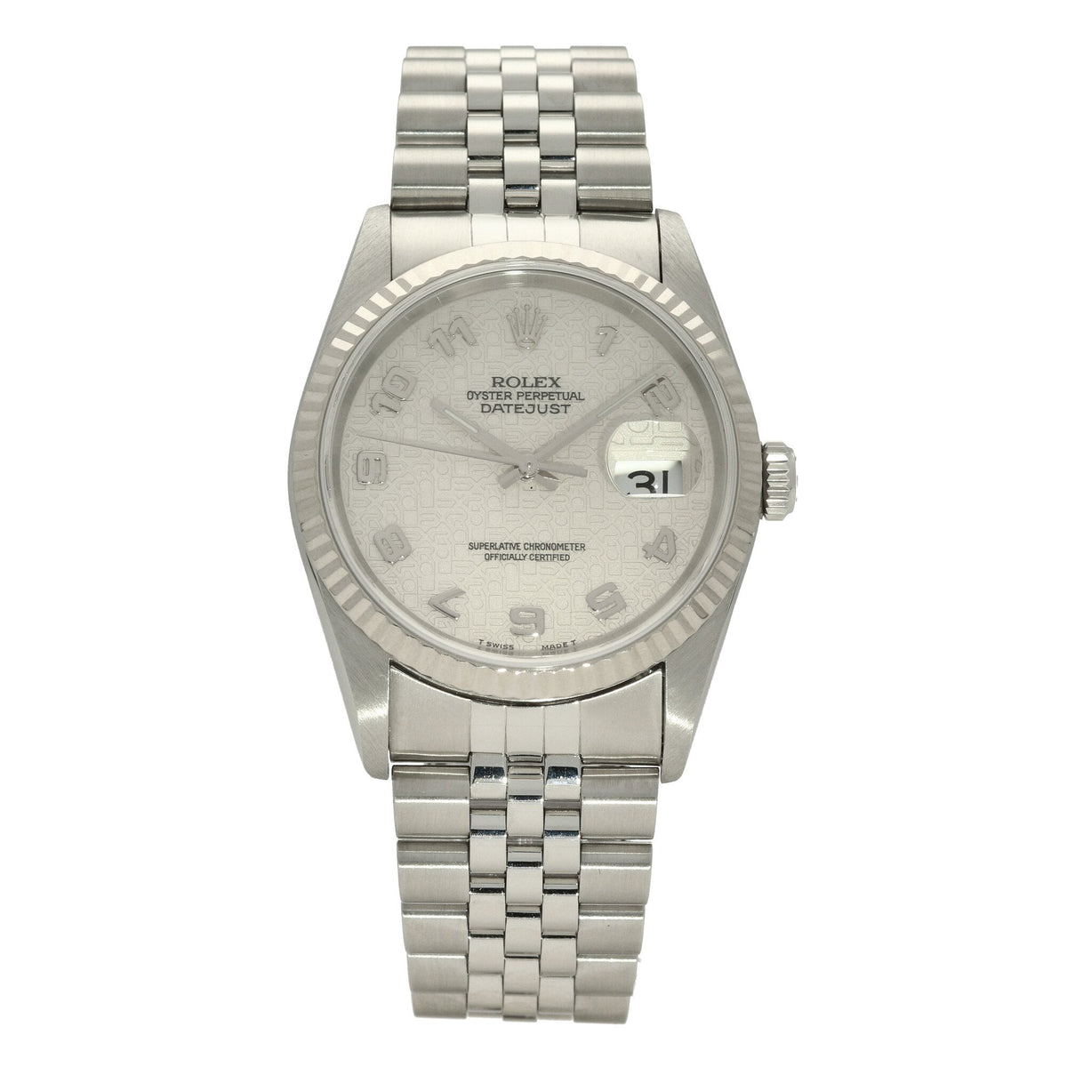 Datejust 16234 - Gents Watch - Cream Jubilee Dial - 1996