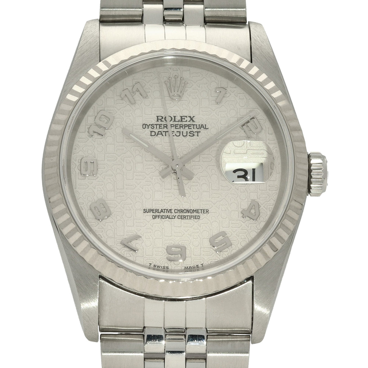 Datejust 16234 - Gents Watch - Cream Jubilee Dial - 1996