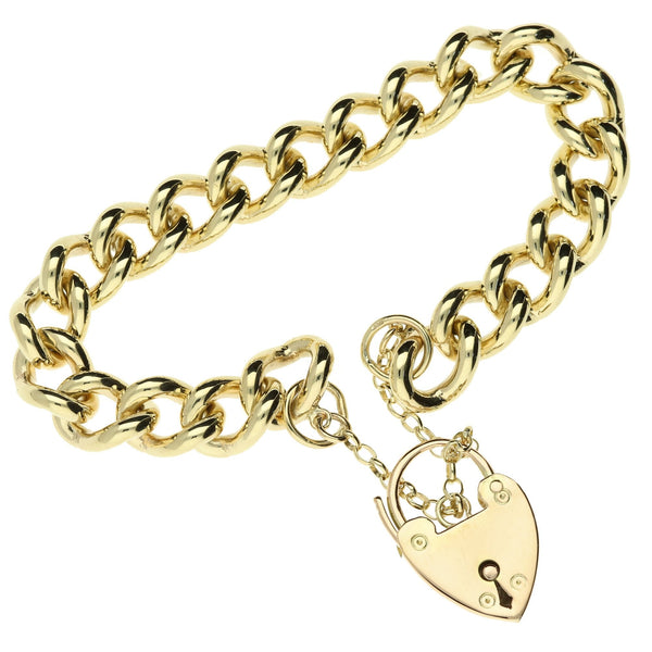 9ct Yellow Gold Charm Bracelet – 59.1g