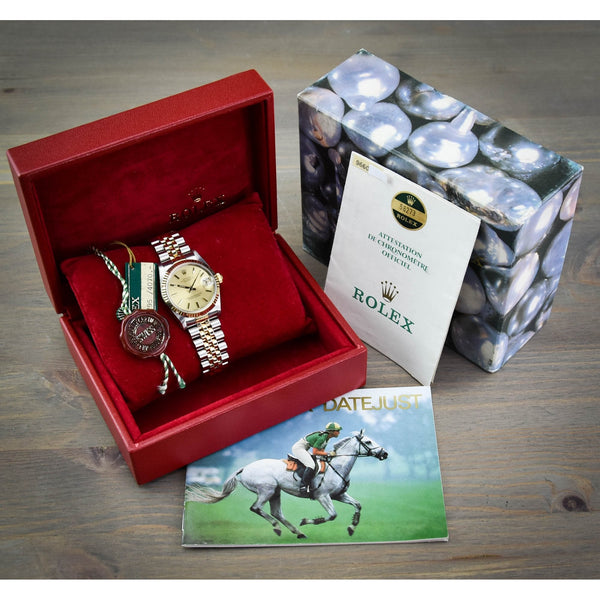 Datejust 68273 - Champagne Dial - 1986