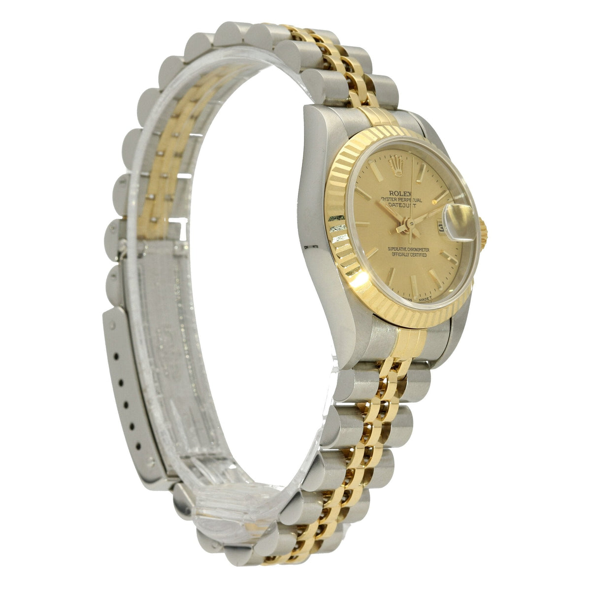 Datejust 69173 - Champagne Baton Dial - 1994