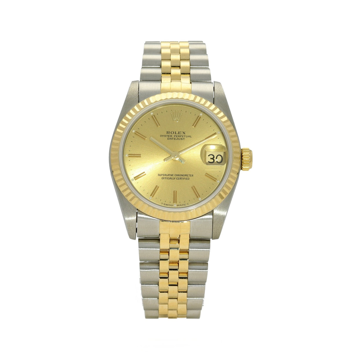 Datejust 68273 - Midsize Watch - Baton Dial - 1998