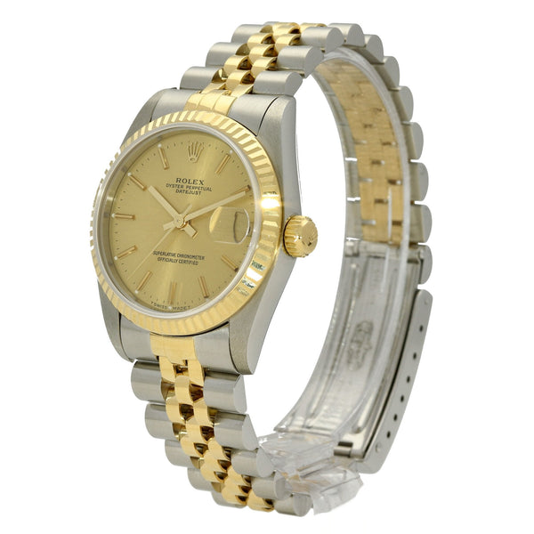 Datejust 68273 - Midsize Watch - Baton Dial - 1998