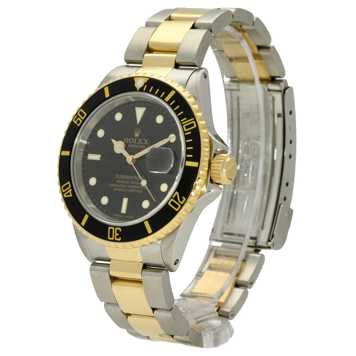 Submariner 16613 - Gents Watch - Black Dial - 1990