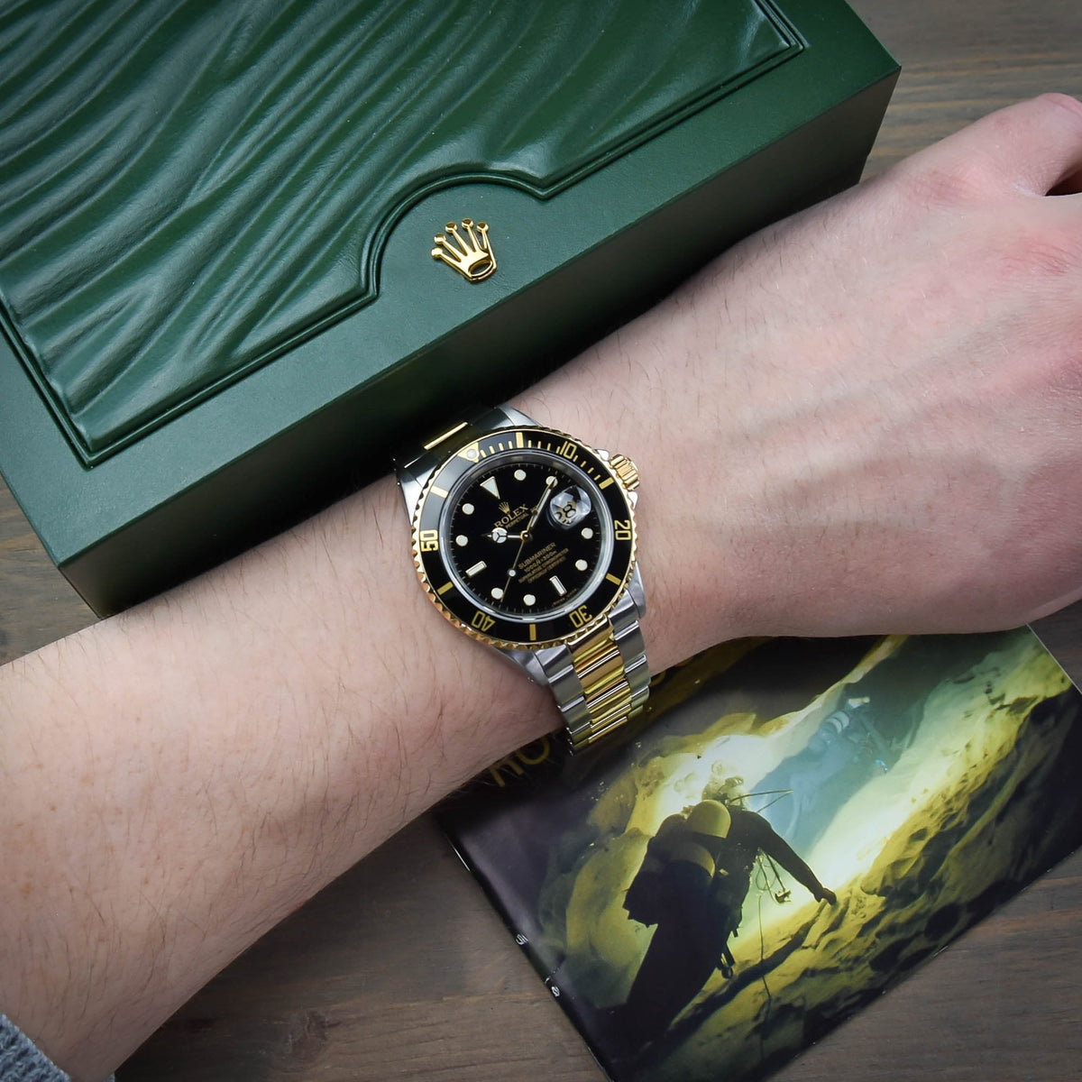 Submariner 16613 - Gents Watch - Black Dial - 1990