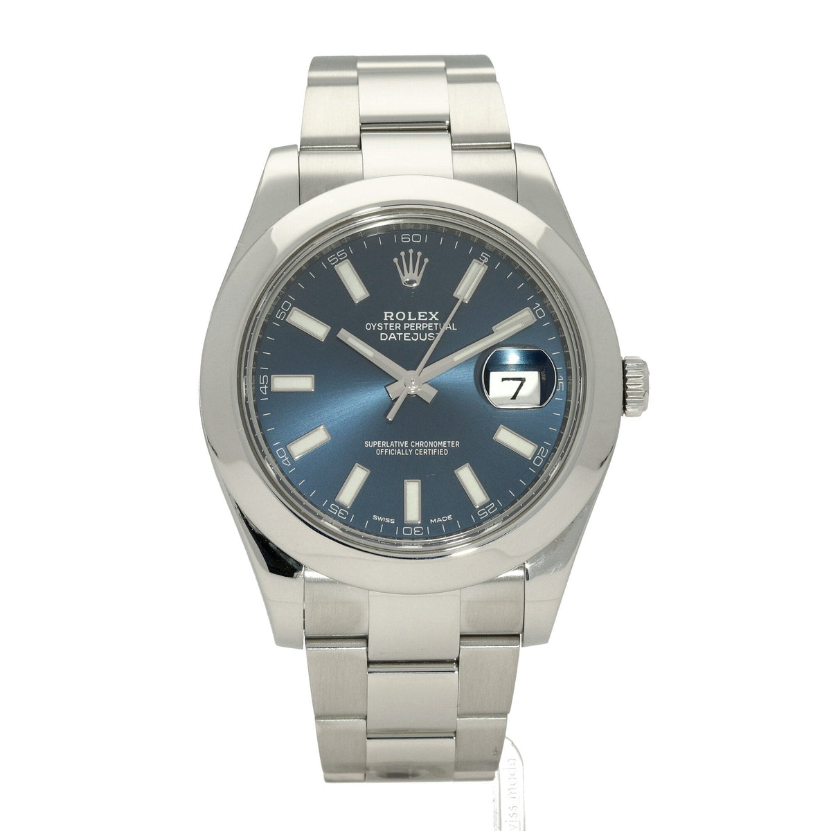 Datejust II 116300 - Gents Watch - Blue Dial - 2016