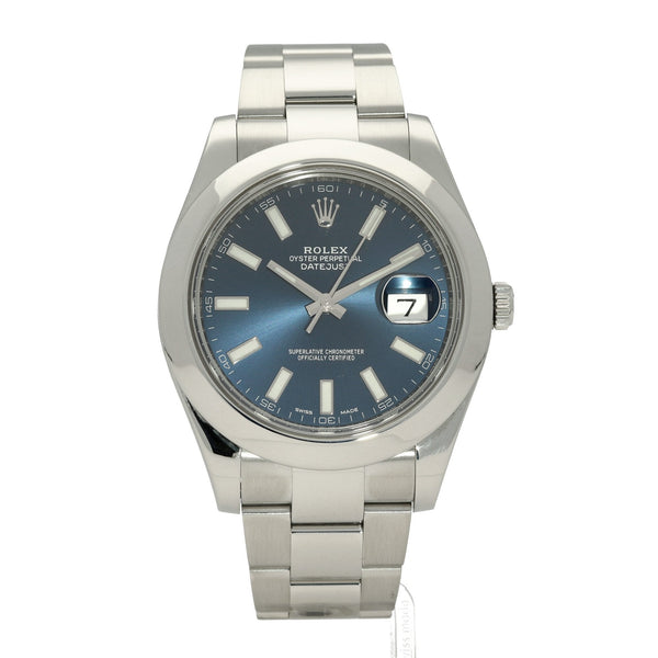 Datejust II 116300 - Gents Watch - Blue Dial - 2016