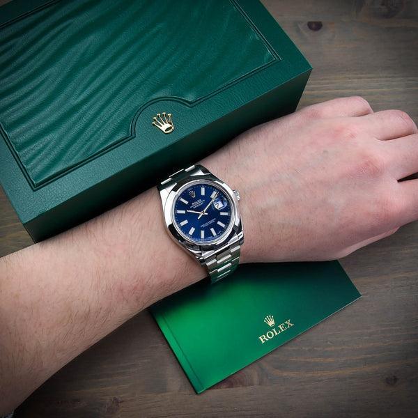 Datejust II 116300 - Gents Watch - Blue Dial - 2016