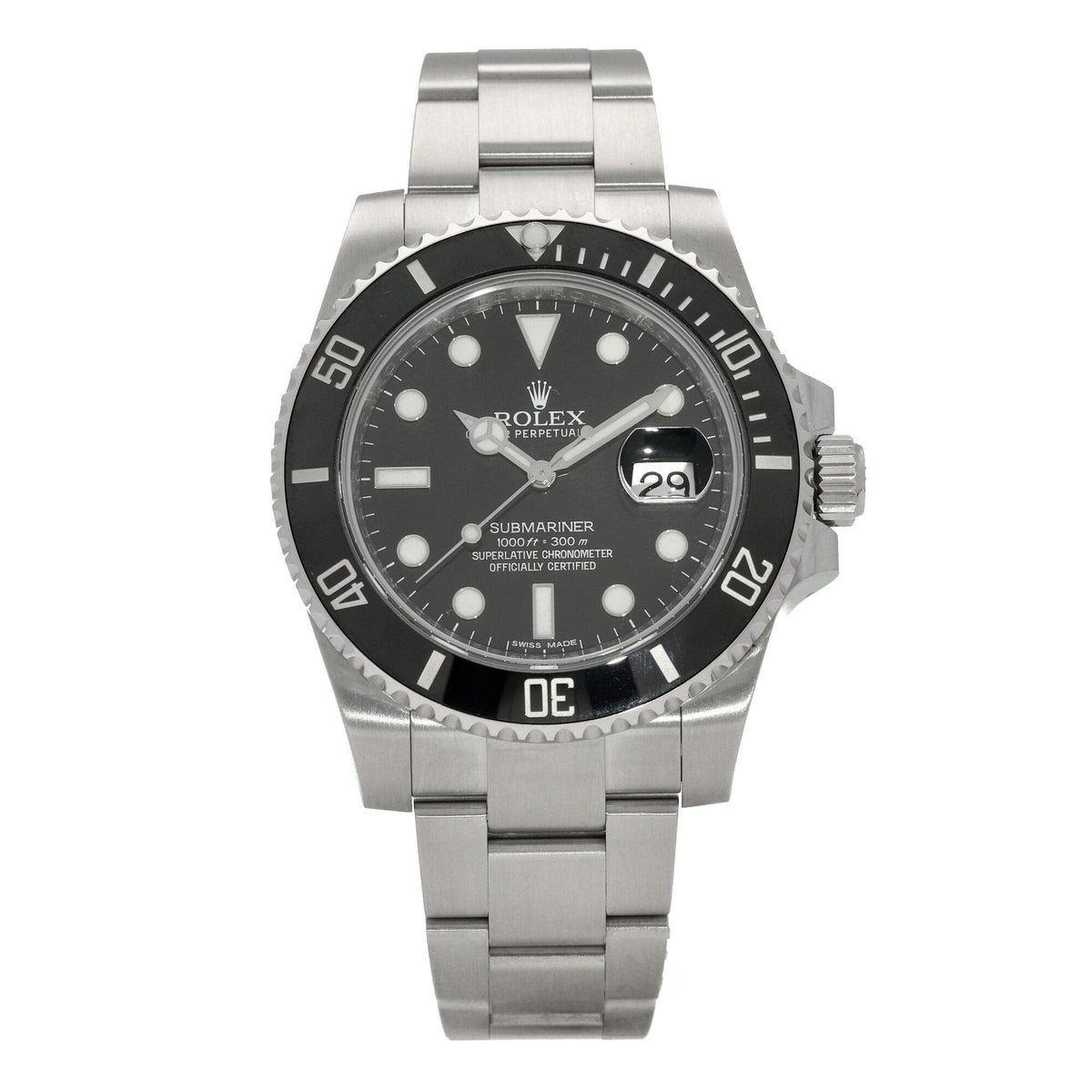 Submariner 116610LN - Black Dial - 2014