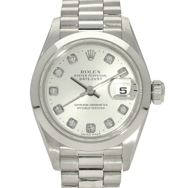 Datejust 79166 - Ladies Platinum Watch - 2000