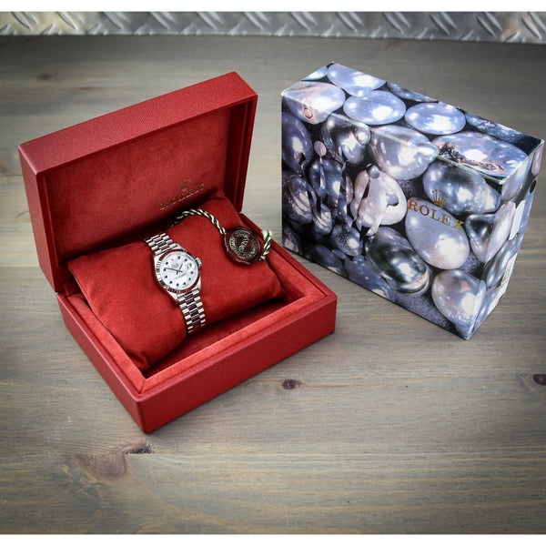Datejust 79179 - White Gold Ladies Watch - Sapphire Dial - 2001