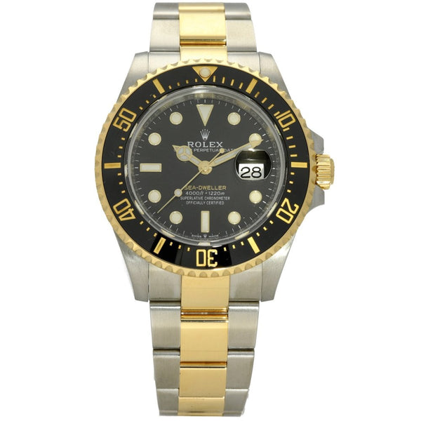 Sea-Dweller 126603 - Steel & Gold Watch - Black Dial - 2019