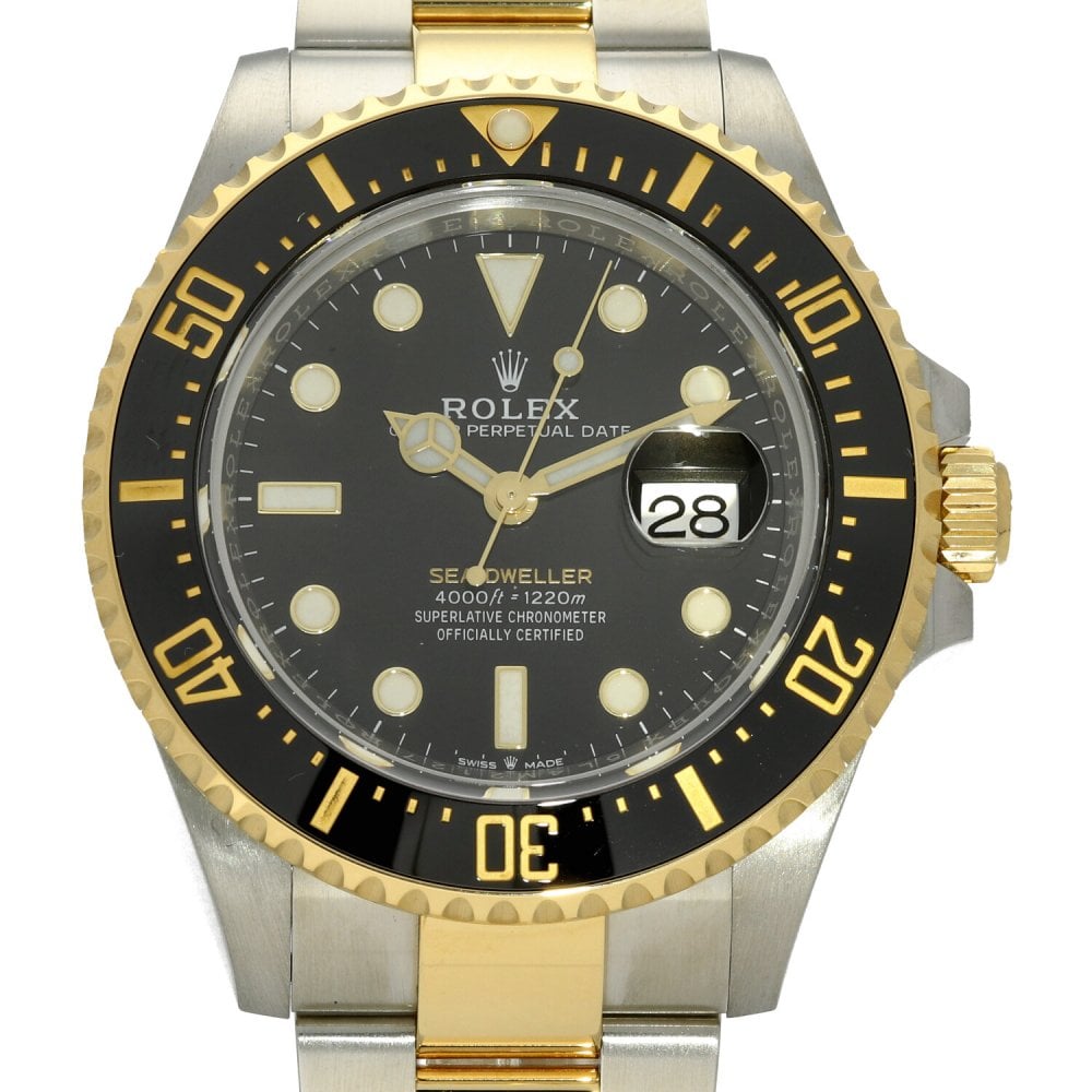 Sea-Dweller 126603 - Steel & Gold Watch - Black Dial - 2019